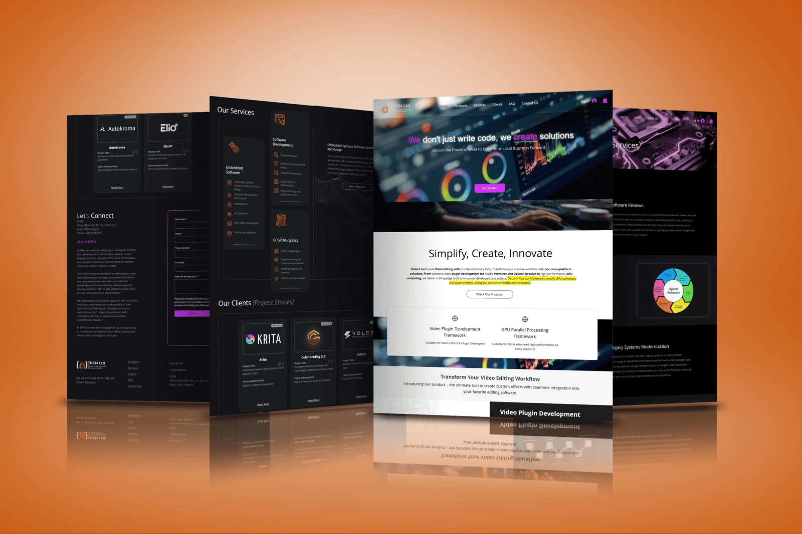 Full Epen website presentation