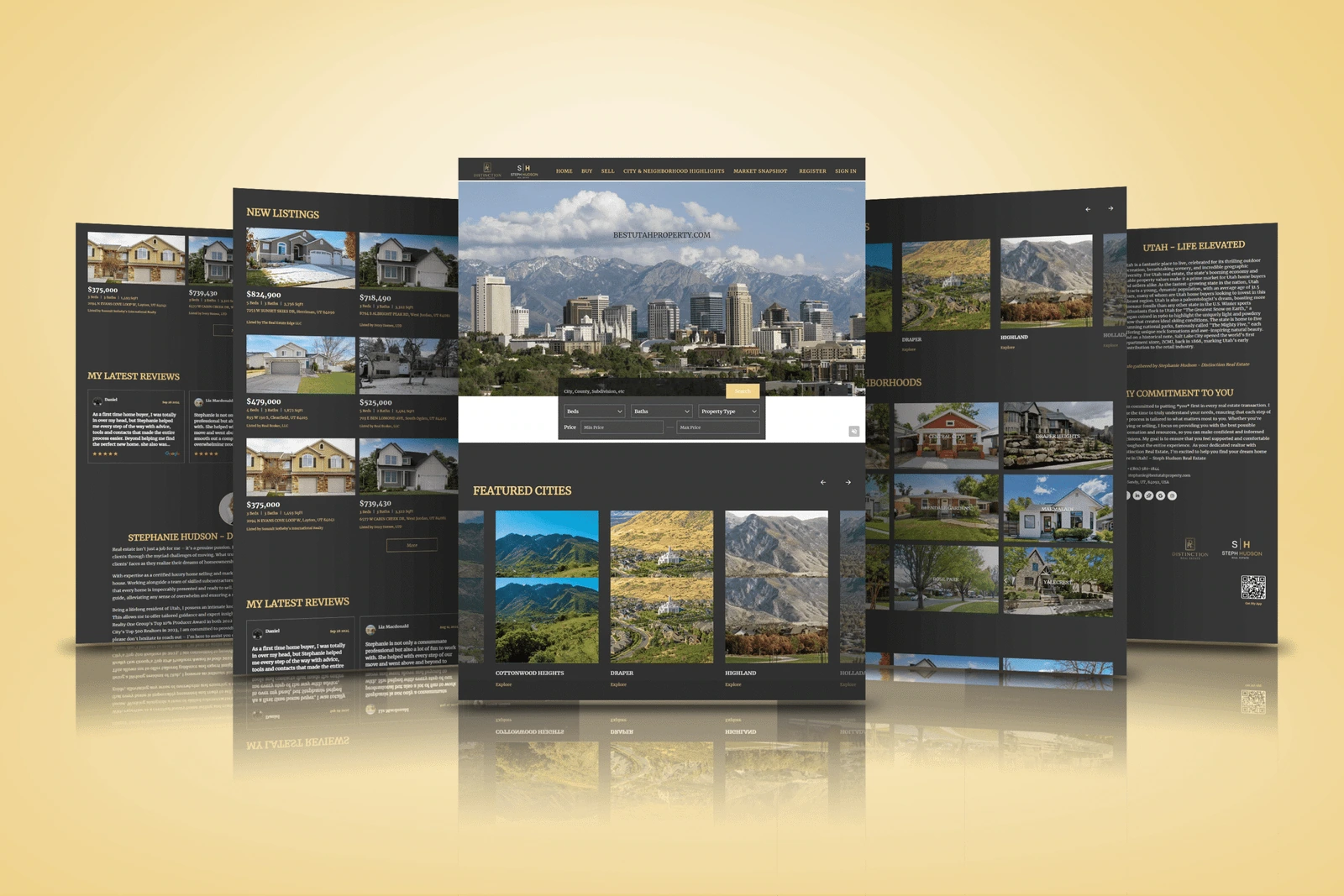 Full Best Utah Property website presentation