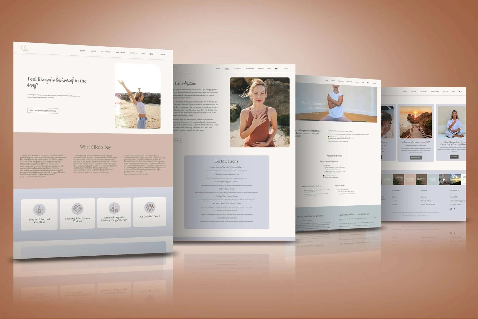 Full Anastaciasomatics website presentation