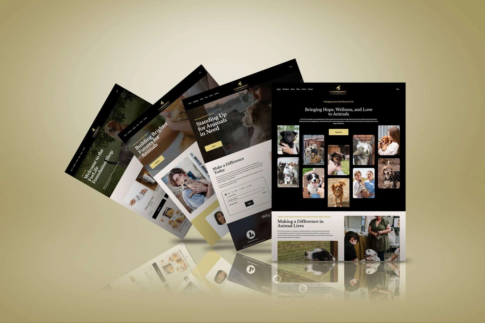 Full FurLife Funds website presentation